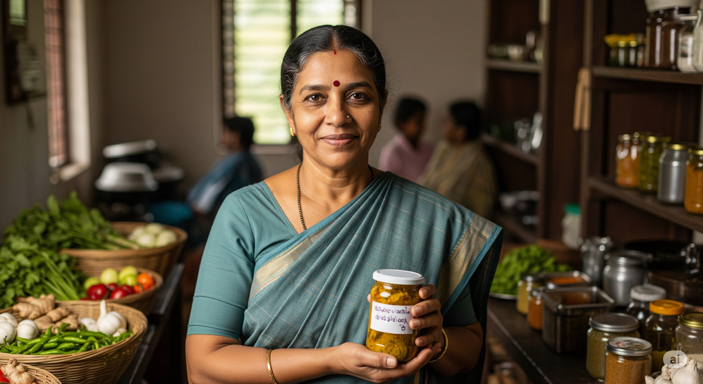 A confident woman entrepreneur